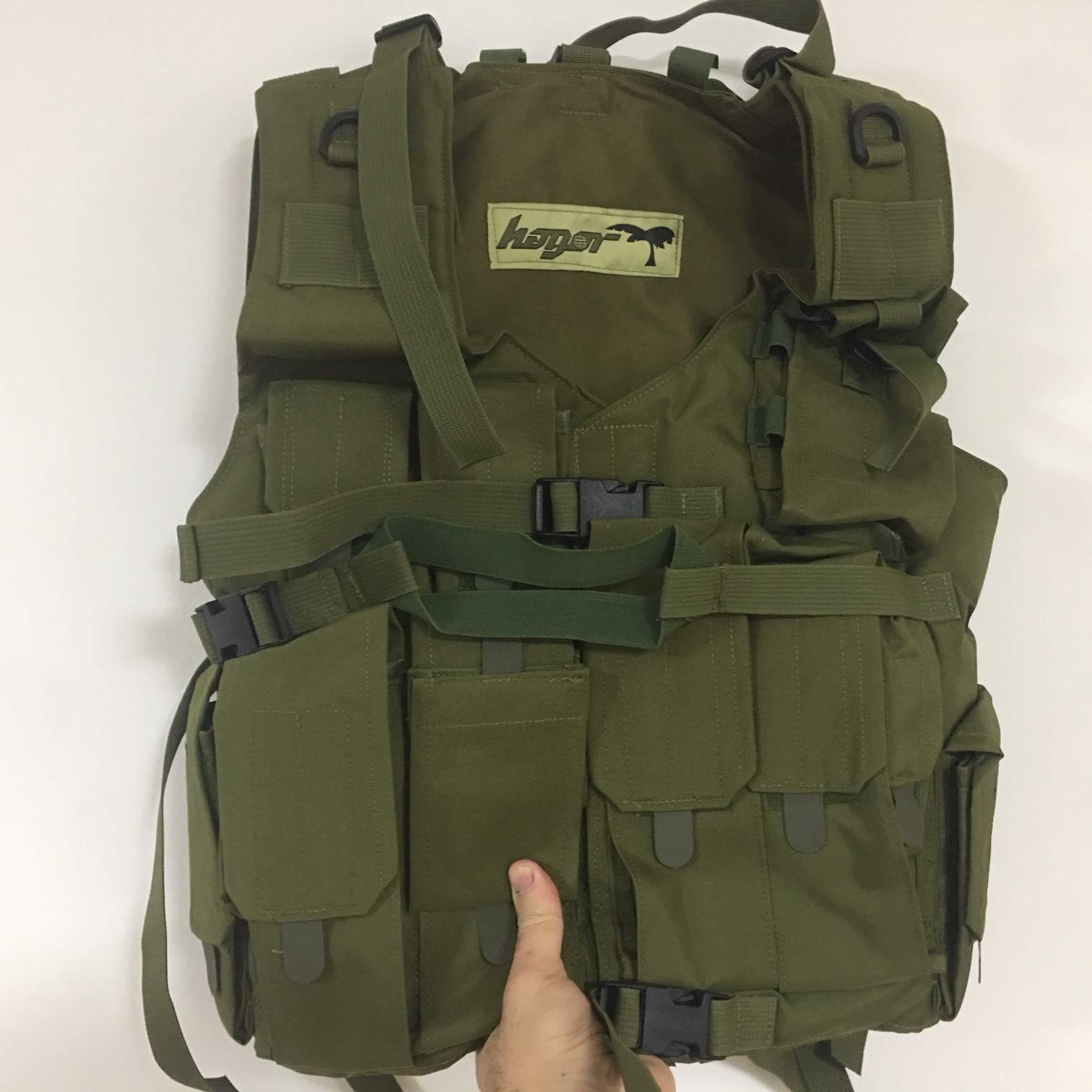 Hagor Officer Swat Military Tactical Vest Cordura Combat Harness